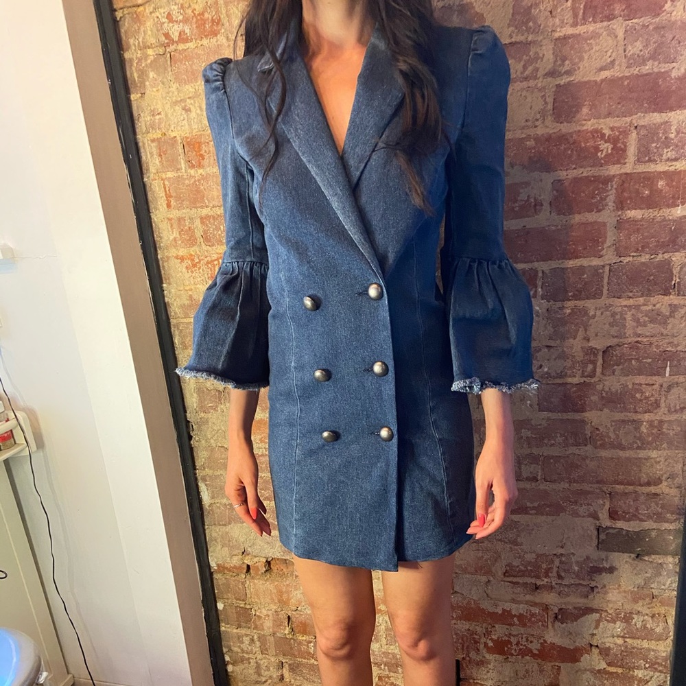 Denim dress